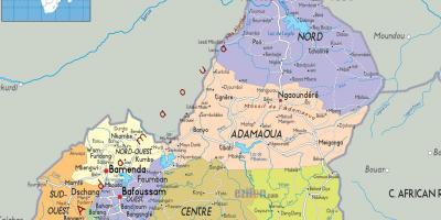 Kamerun kartu područja